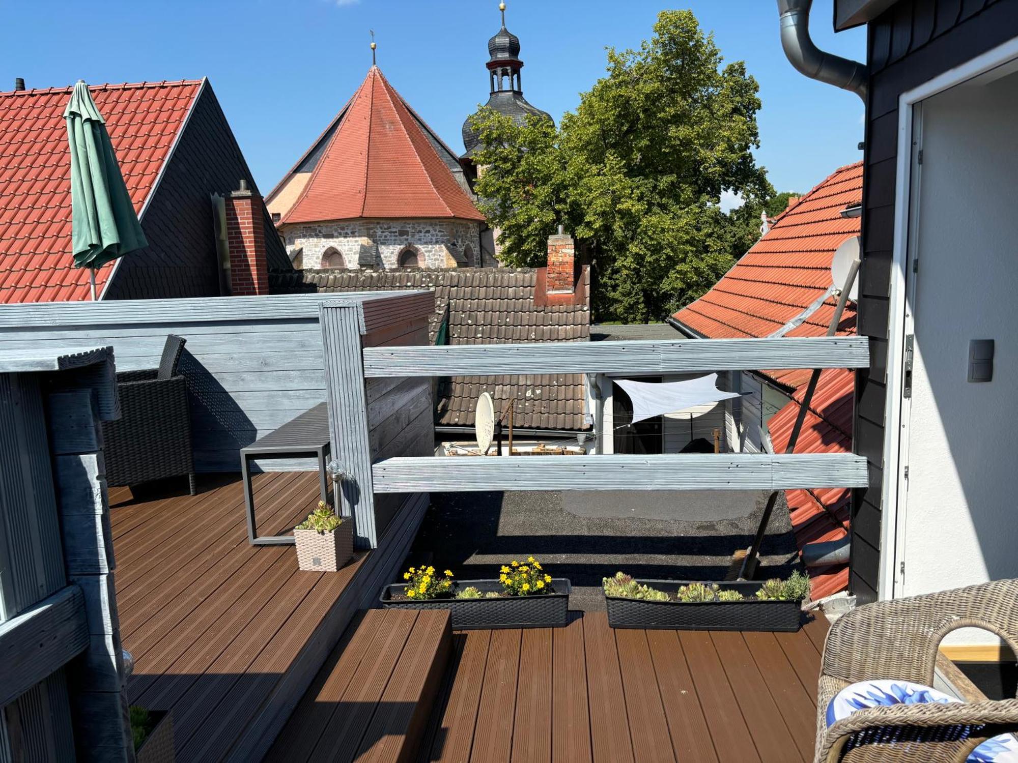 Ferienwohnung Bad Frankenhausen Buitenkant foto
